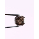 0.37 Ct Asscher Cut Brown Fancy Natural Earth Mined Antique Shape Loose Diamond for Custom Engagement Ring