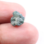 2.18 Ct Natural Green Rough Diamond Loose Raw Uncut Green Diamond Stone for Rings