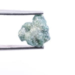 2.18 Ct Natural Green Rough Diamond Loose Raw Uncut Green Diamond Stone for Rings