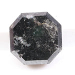 1.81 Ct Asscher cut black diamond loose, premium natural fancy diamond perfect for engagement or custom ring