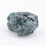 blue colour rough diamond engagement ring