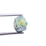 2.18 Ct Natural Green Rough Diamond Loose Raw Uncut Green Diamond Stone for Rings.