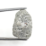 grey colour rough herkimer diamond with rough grey diamond display