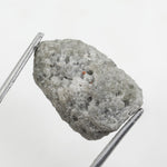 grey colour rough herkimer diamond with rough grey diamond display