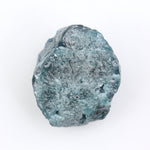 blue colour rough cut diamond necklace