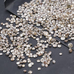 0.80-2.2 mm bright brown natural diamond round cut vs1 natural diamond