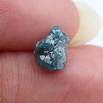 blue colour rough natural diamonds