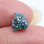 blue colour raw rough diamonds and raw diamond rocks