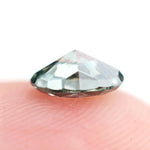 0.44 Ct oval cut fancy blue lab grown diamond loose stone with brilliant sparkle, ideal for engagement or wedding ring jewelry.