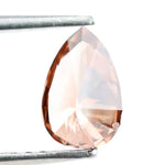 0.52 Ct pear cut green lab created diamond with brilliant shine loose gemstone for bridal ring or custom jewelry design.