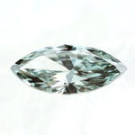 0.76 Ct marquise cut blue lab grown diamond loose stone, fancy blue lab created diamond for bridal ring or custom jewelry design.