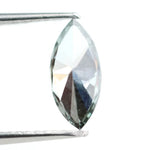 0.76 Ct marquise cut blue lab grown diamond loose stone, fancy blue lab created diamond for bridal ring or custom jewelry design.