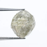 Natural 3.72 Ct gray rough diamond raw uncut loose diamond for pendant ring jewelry