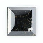 Premium lab-grown black diamond with a brilliant square cut, perfect for eco-conscious jewelry lovers seeking sustainable, conflict-free gemstones.