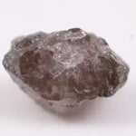 Uncut diamond stone texture Diamond ring with pink center stone