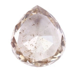 1.88Ct Natural Pear Shape Brown Colored Diamond Rose Cut Diamond For Custom Jewerly Gia Certificate.