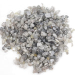 grey natural diamond fragments in raw irregular form for jewelry crafting