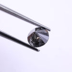 3 carat solitaire round diamond ring with salt and pepper diamond loose, round cut diamond rings, loose pear diamonds, black faceted diamond