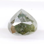 1.81 ct natural green pear cut diamond loose gemstone with brilliant sparkle for luxury custom jewelry design