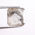 1.67 Ct fancy brown emerald cut lab grown diamond loose stone with warm sparkle and structured facets