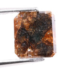 1.19 Ct emerald cut brown diamond loose gemstone with elegant step facets for engagement ring or custom fine jewelry