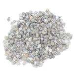 light grey and brown natural diamond chips with a raw uncut appearance