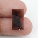 brown colour lab grown diamond earrings 2.54 carat lab grown diamond