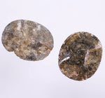 4.51 Ct Brown Colored Diamond Natural Oval Shaped Diamond Use For Jewerly Salt And Pepper Diamond