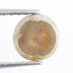 orange colour diamond 0.71 carat natural round cut diamond
