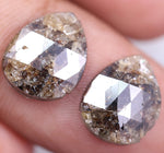 4.89 Ct Natural Brown Colored Diamond Pear Cut Diamond Use For Jewerly Salt And Pepper Diamond