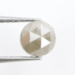 Fine 0.75Ct Natural Grey Colored Diamond Round Brilliant Cut Diamond Natural Polised Diamond For Custom Fine Jewelry