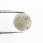 Fine 0.75Ct Natural Grey Colored Diamond Round Brilliant Cut Diamond Natural Polised Diamond For Custom Fine Jewelry