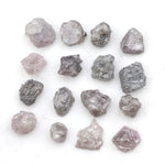 unique pink raw diamond with an uncut natural profile for custom jewelry creation