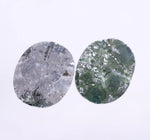 4.94 Ct Natural Oval Shape Loose Diamond Pair Blue Colored Diamond Use For Jewerly Earrings