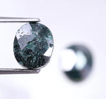 4.94 Ct Natural Oval Shape Loose Diamond Pair Blue Colored Diamond Use For Jewerly Earrings