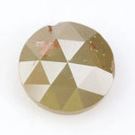 natural yellow diamond, round rose cut diamond, buy natural diamond