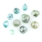 Natural blue colour diamond with mesmerizing fancy blue tones and brilliant fire.
