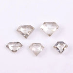 Shield Rose Cut Lab Grown Diamond – Fancy Cut CVD Loose Diamond for Custom Jewelry, Ethical Sustainable Stone & Luxury Gifts