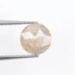 1.03Ct Natural Grey Colored Diamond Round Shaped Diamond Loose Stone For Custom Jewelry