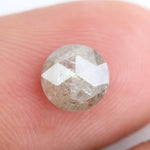 1.03Ct Natural Grey Colored Diamond Round Shaped Diamond Loose Stone For Custom Jewelry