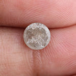 1.03ct natural grey colored diamond round shaped diamond loose stone for custom jewelry