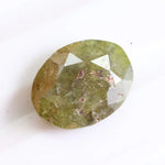 0.96 carat natural green diamond oval shape loose gemstone rare fancy green diamond for custom jewelry design.