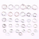 Round Rose Cut Lab Grown Diamonds – 1–6 MM Loose CVD Rustic Diamonds for Engagement Rings, Custom Jewelry & Fine Designs