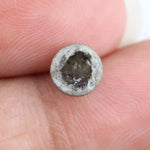 1.34ct natural green colored diamond brilliant cut diamond loose stone for fine custom jewelry