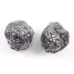 Matching pair of raw gray diamonds is especially rare, making them ideal for custom jewelry designs.