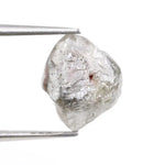 grey colour pictures of a raw diamond and pure diamonds collection