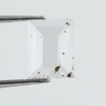 Emerald cut lab grown diamond loose stone with high clarity and subtle natural inclusions, transparent and ethically created for engagement ring or fine jewelry use