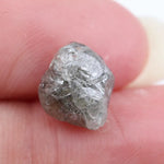 grey colour pictures of a raw diamond and pure diamonds collection