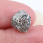 grey colour pictures of a raw diamond and pure diamonds collection