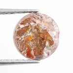 1.09ct rare green colored diamond brilliant cut diamond stone for handmade fine jewelry